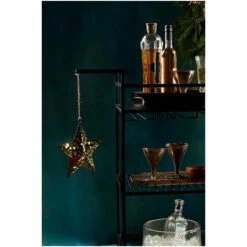 French Connection Gold Apollo Star Ornament