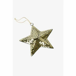 French Connection Gold Apollo Star Ornament -French Connection store unnamed file 1006