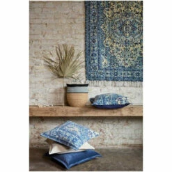 French Connection Blue Kasbah Throw -French Connection store unnamed file 1042
