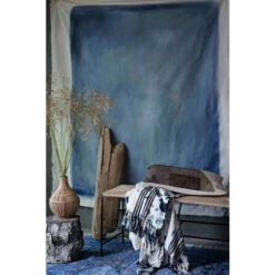 French Connection store 16 French Connection White Patch Dyed Throw