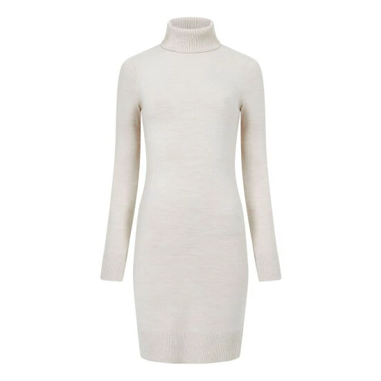 unnamed-file-138.jpg French Connection Brown Babysoft Roll Neck Dress -French Connection store unnamed file 138