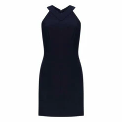 French Connection Navy Blue Buntie Whisper Ruth Bodycon Dress 5 French Connection Navy Blue Buntie Whisper Ruth Bodycon Dress -French Connection store unnamed file 163