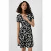 French Connection Black Floral Meadow Jersey Dress -French Connection store unnamed file 169