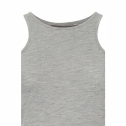 French Connection Solid Meadow Jersey Grey Racer Back Bodycon Dress -French Connection store unnamed file 182