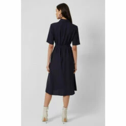 French Connection Navy Blue Aleena Sinni Lyocell Wrap Dress -French Connection store unnamed file 223