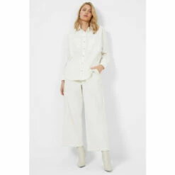 French Connection Paula White Micro Cord Shacket