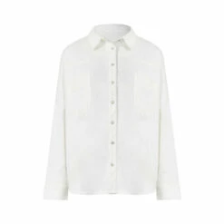 French Connection Paula White Micro Cord Shacket -French Connection store unnamed file 305