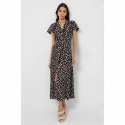 French Connection store 40 French Connection Aura Delphine Black Dress