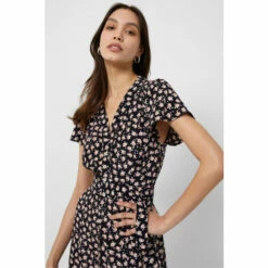 French Connection Aura Delphine Black Dress -French Connection store unnamed file 37