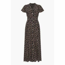 French Connection Aura Delphine Black Dress -French Connection store unnamed file 38