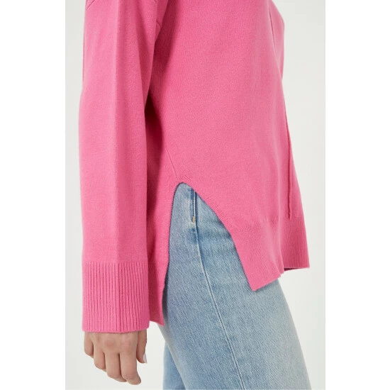 unnamed-file-509.jpg French Connection Pink Babysoft River Knits High Neck Jumper -French Connection store unnamed file 509