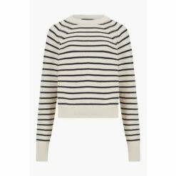 French Connection Natural Mozart Stripe Jumper 5 French Connection Natural Mozart Stripe Jumper -French Connection store unnamed file 531