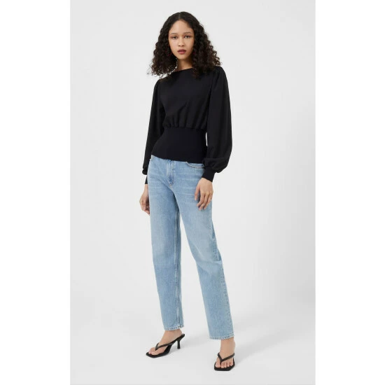 unnamed-file-540.jpg French Connection Krista Black Knits Slash Neck Jumper -French Connection store unnamed file 540