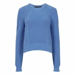 French Connection Blue Jessie Mozart Jumper -French Connection store unnamed file 547