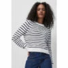 French Connection Lillie Mozart Stripe Crew Neck Jumper -French Connection store unnamed file 561