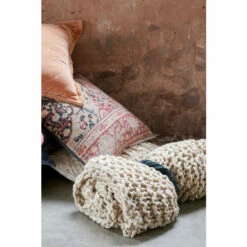 French Connection Red Kasbar Cushion