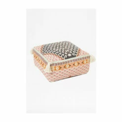 French Connection Pink Poppy Field Pouffe -French Connection store unnamed file 599