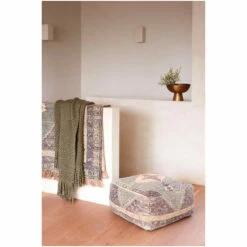 French Connection Green Neptune Pouffe -French Connection store unnamed file 603