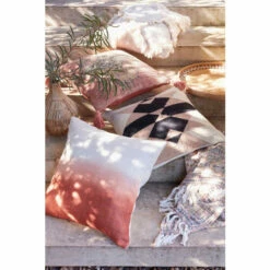French Connection Cream Aztec Cloud Cushion