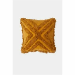 French Connection Yellow Chevron Tufted Cushion -French Connection store unnamed file 617