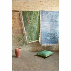 French Connection Green Forest Illusion Recycled Rug -French Connection store unnamed file 645