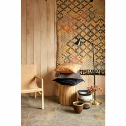 French Connection Yellow Aarya Chenille Rug