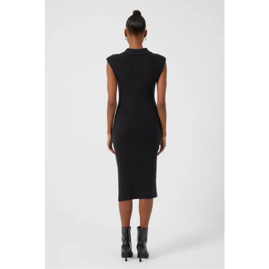unnamed-file-68.jpg French Connection Black Katie Babysoft Collared Dress -French Connection store unnamed file 68
