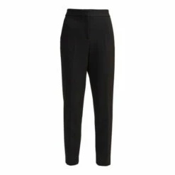 French Connection Black Fino Glass Stretch Slim Trousers -French Connection store unnamed file 689
