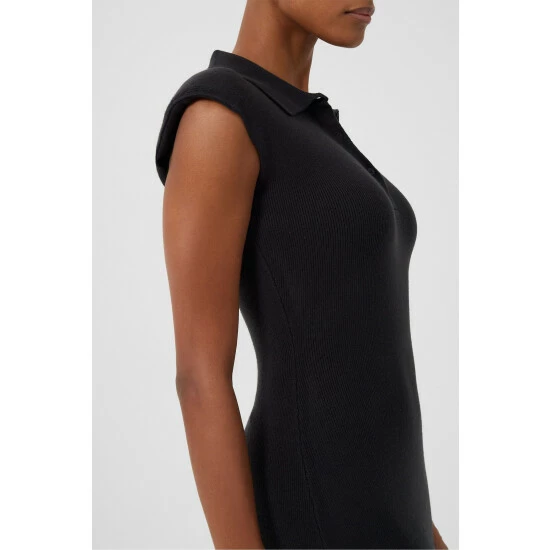 unnamed-file-69.jpg French Connection Black Katie Babysoft Collared Dress -French Connection store unnamed file 69