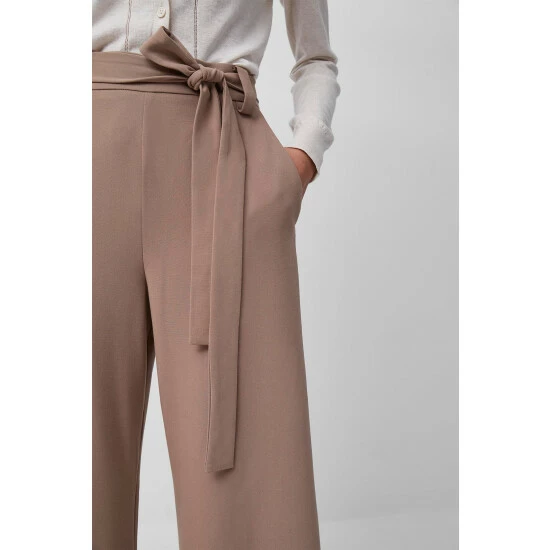 unnamed-file-693.jpg French Connection Brown Whisper Belted Culottes -French Connection store unnamed file 693
