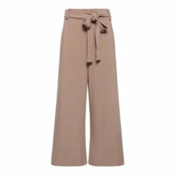 French Connection Brown Whisper Belted Culottes 9 French Connection Brown Whisper Belted Culottes -French Connection store unnamed file 697
