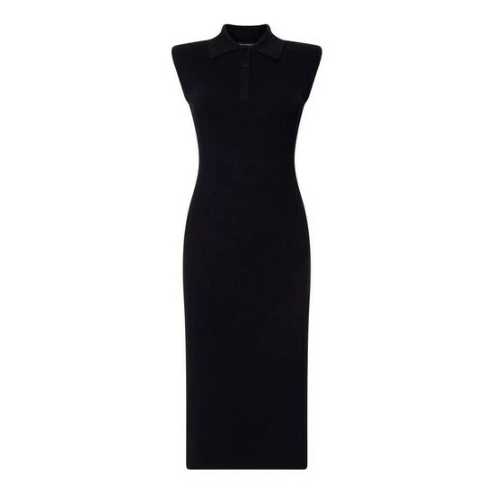 unnamed-file-71.jpg French Connection Black Katie Babysoft Collared Dress -French Connection store unnamed file 71