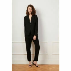 French Connection Black Whisper Ruth Tailored Trousers
