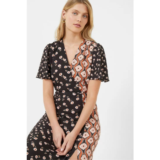 unnamed-file-74.jpg French Connection Blue Francine Recycled Verona Midi Dress -French Connection store unnamed file 74