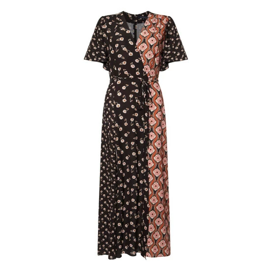 unnamed-file-75.jpg French Connection Blue Francine Recycled Verona Midi Dress -French Connection store unnamed file 75