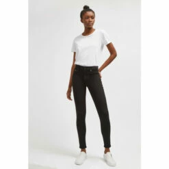 French Connection Black R Rebound 30 Inch Skinny Jeans