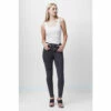 French Connection Black Rebound Sustainable Denim 30 Inch Skinny Jeans