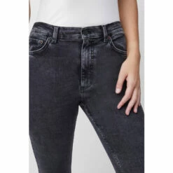 French Connection Black Rebound Sustainable Denim 30 Inch Skinny Jeans -French Connection store unnamed file 781