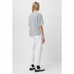 French Connection Grey Tally Jersey Crew Neck T-Shirt -French Connection store unnamed file 806