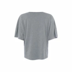 French Connection Grey Tally Jersey Crew Neck T-Shirt -French Connection store unnamed file 808