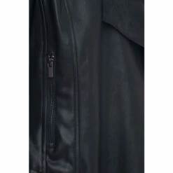 French Connection Black Stephanie Waterfall Front Jacket -French Connection store unnamed file 866