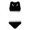 French Connection Black Crop Top & Briefs Set -French Connection store unnamed file 883