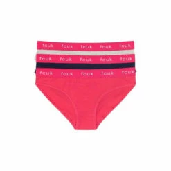 French Connection Pink FCUK Briefs 3 Pack -French Connection store unnamed file 888