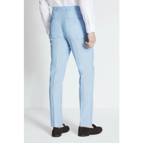 unnamed-file-916.jpg French Connection Slim Fit Sky Blue Marl Suit: Trousers -French Connection store unnamed file 916