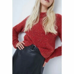 French Connection Black Arlan Leather Midi Skirt -French Connection store unnamed file 932