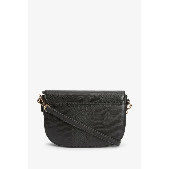 unnamed-file-971.jpg French Connection Lizard Emboss Black Shoulder Bag -French Connection store unnamed file 971