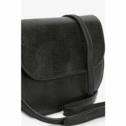 French Connection Lizard Emboss Black Shoulder Bag 5 French Connection Lizard Emboss Black Shoulder Bag -French Connection store unnamed file 973