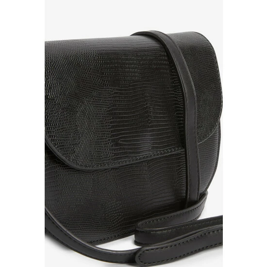 unnamed-file-973.jpg French Connection Lizard Emboss Black Shoulder Bag -French Connection store unnamed file 973