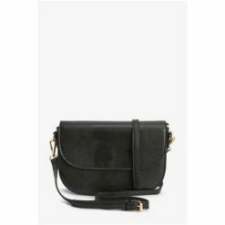 French Connection Lizard Emboss Black Shoulder Bag 6 French Connection Lizard Emboss Black Shoulder Bag -French Connection store unnamed file 974