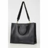 French Connection Squared Black Tote Bag 1 French Connection Squared Black Tote Bag -French Connection store unnamed file 975